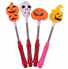 8 PACK Funny Halloween LED Flashing Sticks Kids Pumpkin Ghost Devil  picture