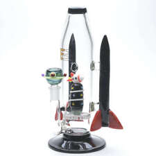 Empire Glassworks Galactic Flagship Rocket Ship Water Pipe picture