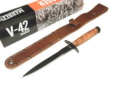 MARBLES MR429 V-42 STILETTO Dagger fixed blade knife 12 1/2