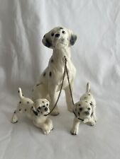 Vintage Erich Stauffer Dalmatian Adult Pup Chains To Young Pups 8271 Set Of 3 picture