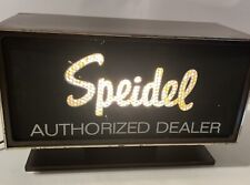 Vintage SPEIDEL Watch Authorized Dealer Display Light Sign Works picture