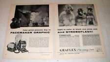 1955 Graflex Pacemaker Graphic Camera Ad picture