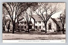 Dixon, IL-Illinois, Loveland Community Building Antique c1946, Vintage Postcard picture