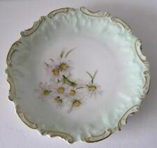 ANTIQUE Limoge France 1894 Painted Plate Scalloped Daisies by Ida Paulina Kelly picture