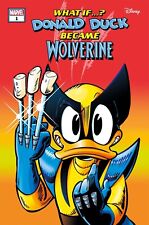 What if…? Donald Duck Became Wolverine #1 NM CVR A MARVEL 07/31/24 PRESALE picture