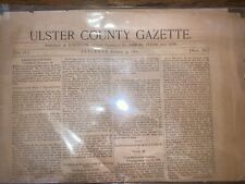 Ulster County Gazette January 4, 1800 - 1800's Antique George Washington  picture