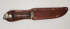 Vintage Small/MINI Western Colorado L28 Pattern Red Handle Hunting Knife picture