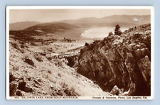 RPPC 1920'S. BALDWIN LAKE FROM GOLD MOUNTAIN. CALIF. POSTCARD V26 picture