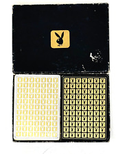 1960s Vintage Playboy Playing Cards Double Deck Set - Complete-VG picture