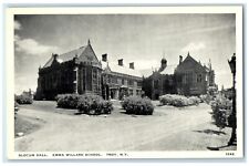 c1940 Slocum Hall Emma Willard School Exterior Building Troy New York Postcard picture