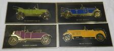 Lot of 4 Frank Down Ltd. Vintage Automobile Plaques  picture