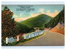 1938 Turnpike, PA Postcard - PENNSYLVANIA (PENNS WOODS) A COMMONWEALTH picture