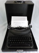Vintage 1946 Remington Noiseless Model 7 Typewriter Antique Working CLEAN 1940's picture