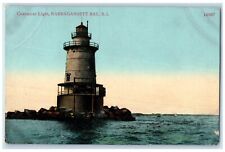 c1910 Conimicut Light Narragansett Bay Rohde Island RI Vintage Antique Postcard picture