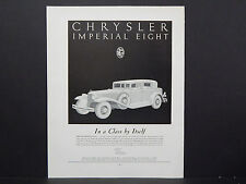 Automobile Ad, 1930's, Vintage #18 - Chrysler picture