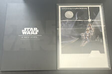 2018 NIUE STAR WARS A NEW HOPE .999 SILVER FOIL  New Zealand 10000 Minted 35g picture