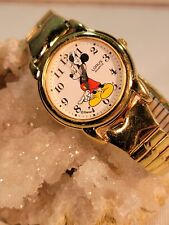 Vintage Disney Watch Lorus Mickey Mouse Gold Tone Collectible Walt Disney Mickey picture