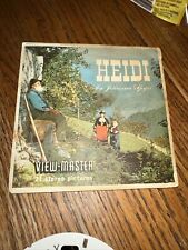 Vintage View-master 3 reel stereo pictures Heidi  B425 picture