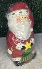 Santa Cookie Jar Christmas Tree Star Holiday Decorations 12