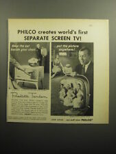 1958 Philco Predicta Tandem Television Advertisement picture