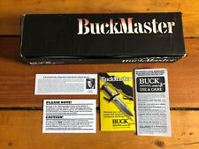 Buck  184 Survival Knife   Reproduction Box & Paperwork. Buckmaster picture