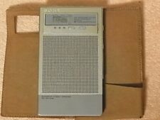 Sony Transistor Radio ICR-D9 1978 AM 530-1605kHz tested W/ Case Box vintage picture