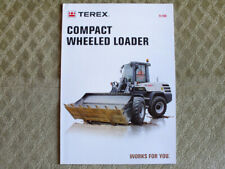 TEREX TL100 Compact Wheeled Loader Brochure Prospekt 2015 picture