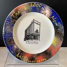 Vintage Le Pavillon Hotel Charger Plate New Orleans 2000 New Years picture
