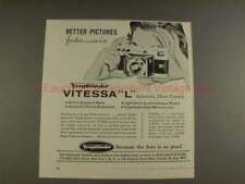 1956 Voigtlander Vitessa L Camera Ad - Better Pictures picture
