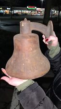 WW2 D Day Cast Iron USN Quartermaster Invasion Bell picture