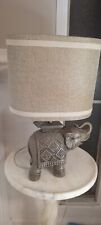 Beautiful Vintage Elephant Lamp approx 18x9 picture