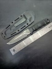 SOG KNIFE SEAL PUP SEKI JAPAN FIXED BLADE PREOWNED BLACK   picture