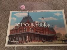 PBAC Train or Station Postcard Railroad RR BONAVENTURE STATION MONTREAL picture