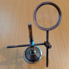 Antique Magnifying Glass With Stand Nautical Maritime Adjustable Brass Magnifie picture