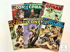 Lot of 6 Savage Sword of Conan #174, 175, 176, 177, 178, 193 Comic Books picture