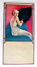 Vintage 1935 Alerto Vargas Pinup Picture Calendar Call Up Anytime picture
