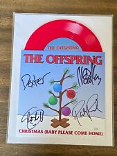 THE OFFSPRING SIGNED CHRISTMAS BABY PLEASE COME HOME VINYL AUTOGRAPH JSA COA picture