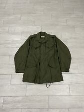 Vintage Vietnam OG-107 Sateen Wind Resistant Coat Jacket Men’s Size Small Long picture