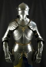 Medieval Gothic Suit Of Armor, Custom Larp Full Body Armour, Knight Warrior picture