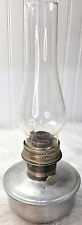 Vintage Aladdin 23 Burner Oil metal lamp with Hurricane Glass picture