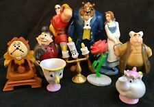 BEAUTY AND THE BEAST Figure Play Set DISNEY PVC TOY Belle LUMIERE Maurice LEFOU picture