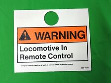 Warning Locomotive in Remote Control 390-7830 7.5