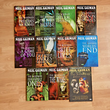 THE SANDMAN 1-10 + ENDLESS NIGHTS | Vintage TPB Complete Set Series Neil Gaiman picture
