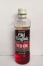 Vintage Genuine Old English Red Oil furniture polish pre-owned picture