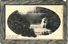 Picturesque View of Cascade, Glen Park River Falls, Wisconsin Postcard picture