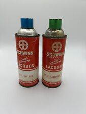 Vintage Lot Of 2 Schwinn Paper Label Spray Paint Graffiti Rustoleum Krylon picture
