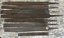 Vintage Files Lot of 8 Disston Delta Heller Large Rusty picture