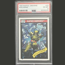 1990 Impel Marvel Universe Wolverine #23  PSA Graded picture