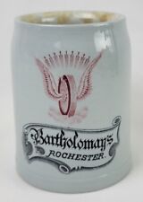 Atq Bartholomay's Rochester Beer Mettlach Stein Germany Pre Pro 1909 picture