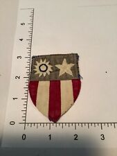 WW2 C.B.I. THEATER BEAUTIFUL HAND MADE HEAVY EMBROIDERED AND PRINTED PATCH picture